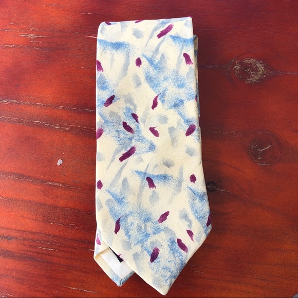 Yves Saint Laurent Other - Yves Saint Laurent Pale Yellow 100% Silk Necktie